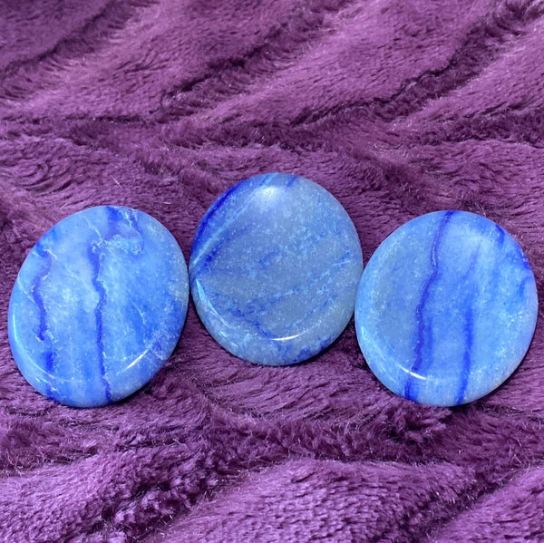 1.75" Studio Have Worry Stone - You Select Crystal Type