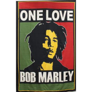 100 % Cotton One Love Bob Marley Tapestry