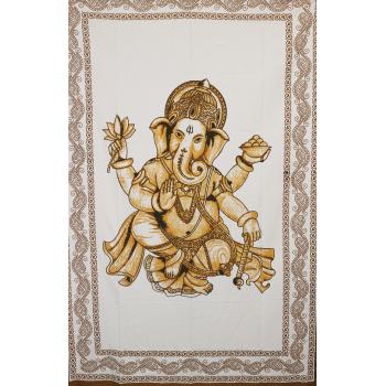 100% Cotton Ganesh Tapestry