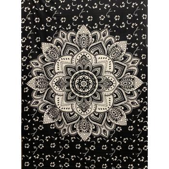 100 % Cotton Geometric Mandala Tapestry