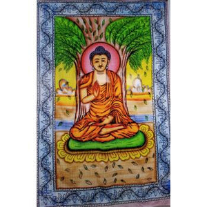 100% Cotton Meditation Tapestry